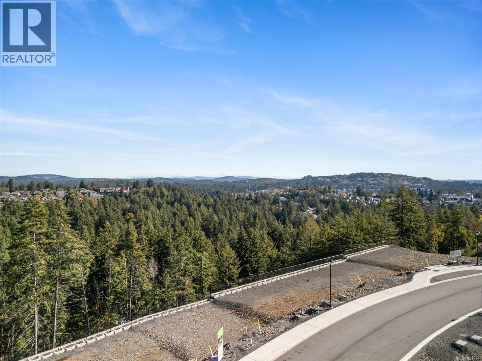 Mountain view featuring a forest - 1204 Cedarbrook Way, Langford, BC
