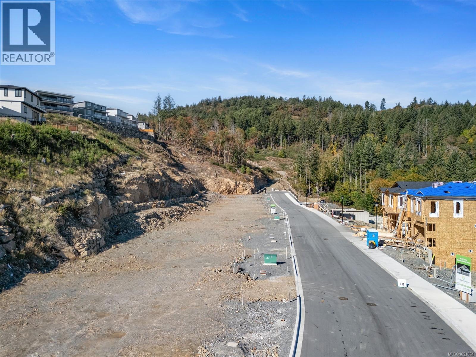 View of asphalt street - 1204 Cedarbrook Way, Langford, BC