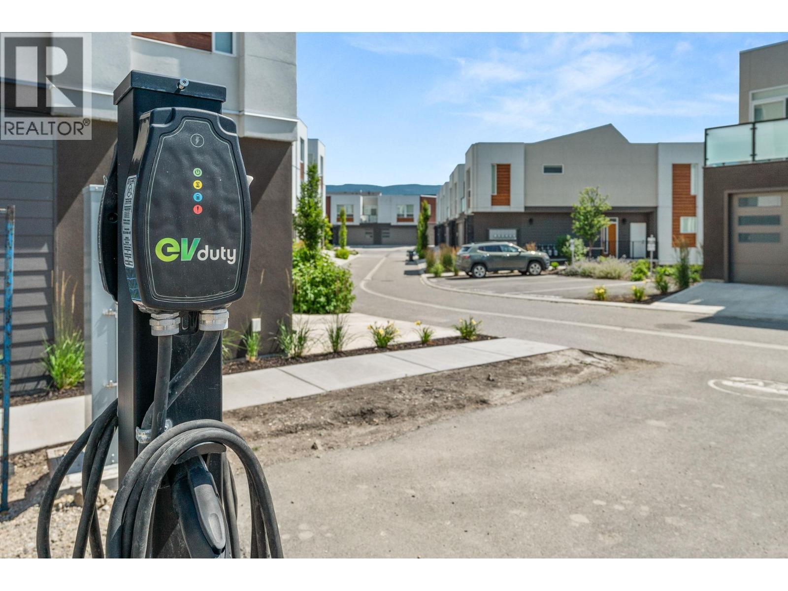 EV Charger - 610 Academy Way Unit# 118, Kelowna, BC - Outdoor
