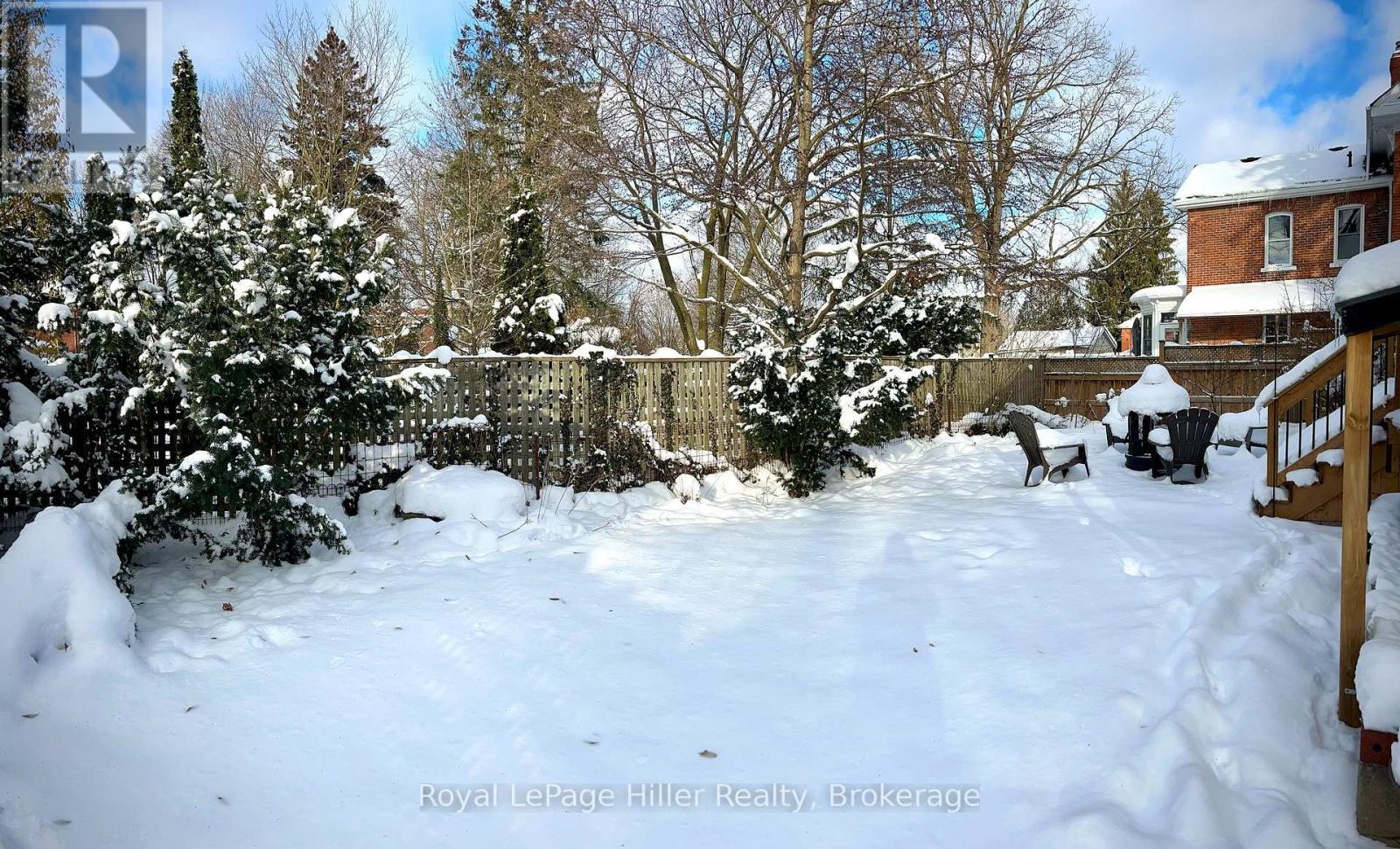 Backyard - Lower Unit - 82 Queen Street, Stratford, ON