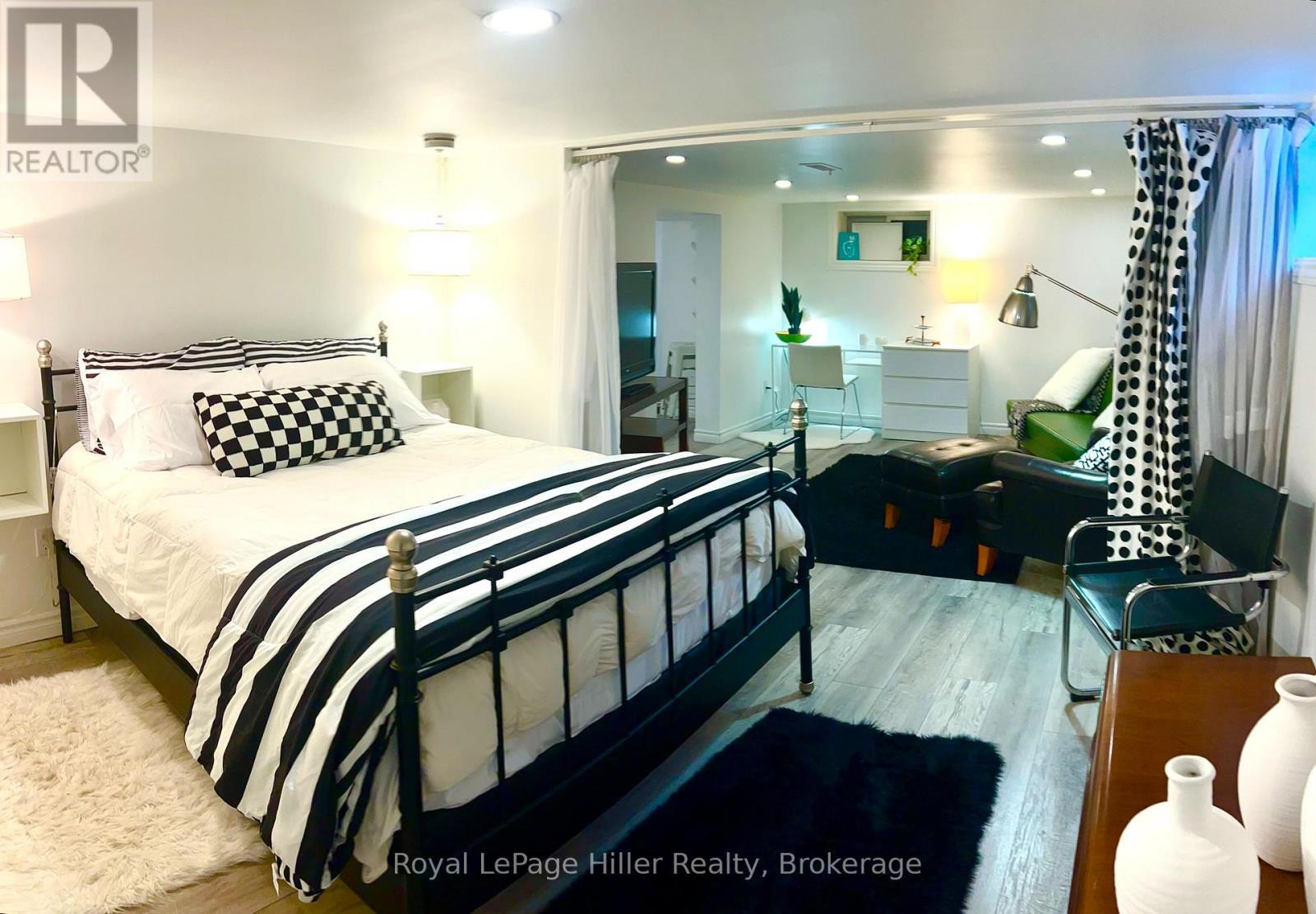 Bedroom - Lower Unit - 82 Queen Street, Stratford, ON