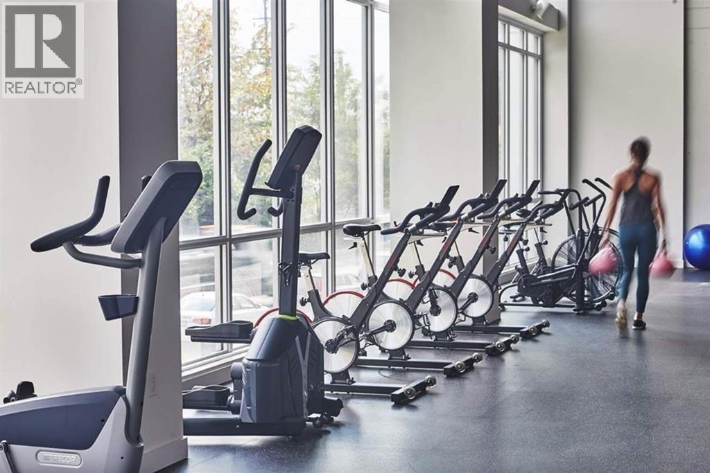 408 258 Nelson'S Court, New Westminster, BC - Indoor Photo Showing Gym Room