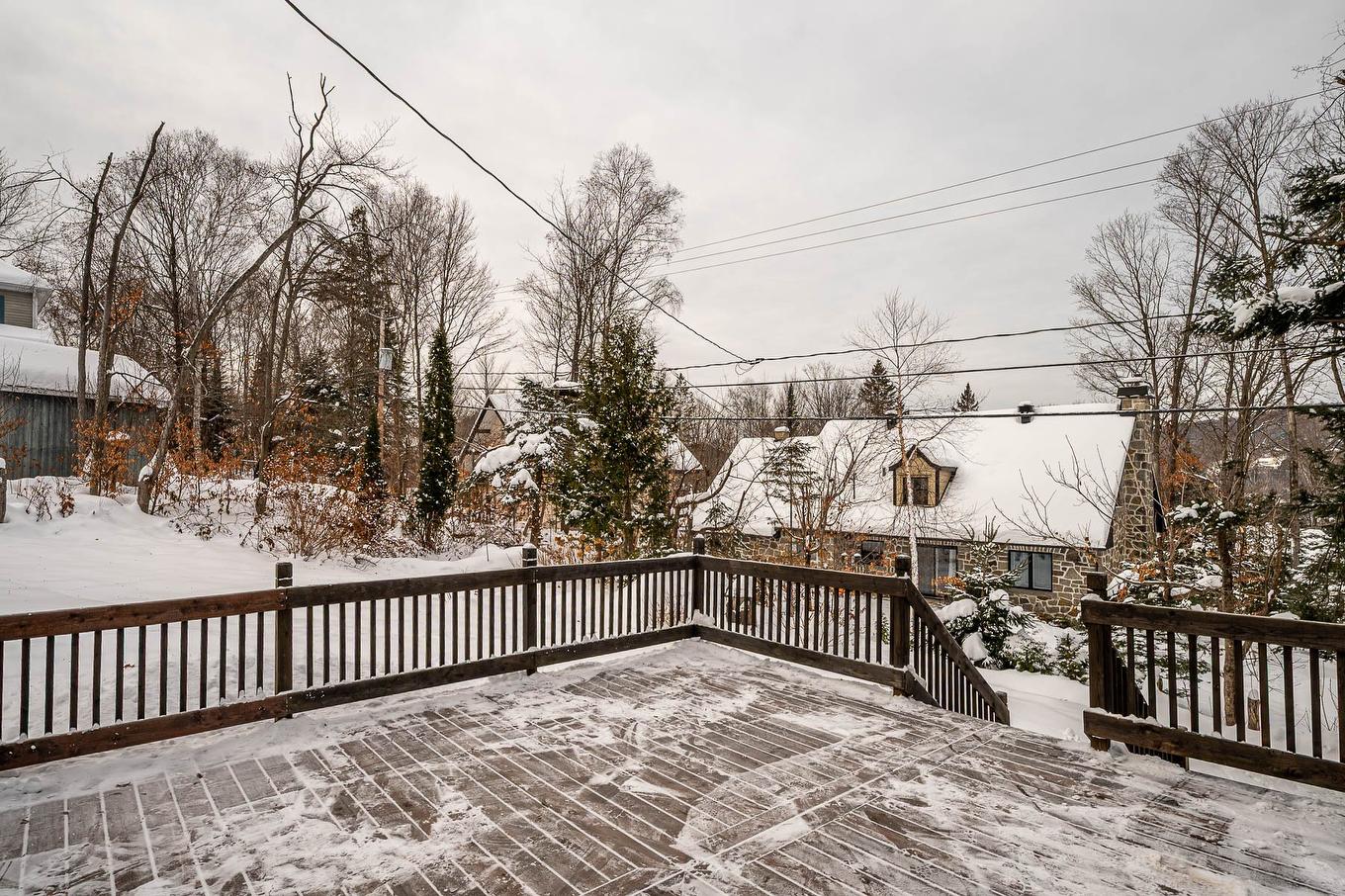 Balcony - 652 Ch. Des Pins E., Saint-Sauveur, QC - Outdoor