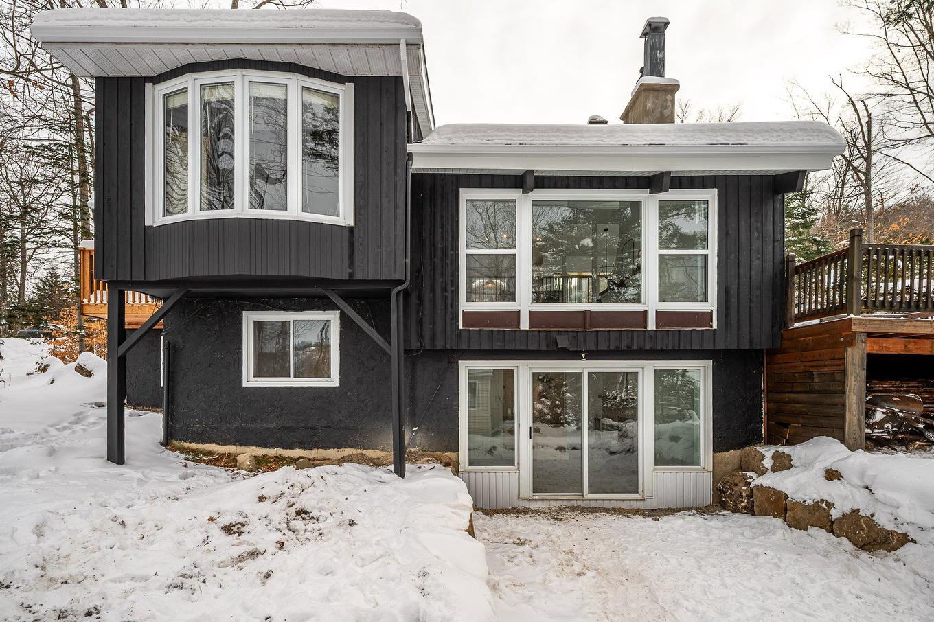 Back facade - 652 Ch. Des Pins E., Saint-Sauveur, QC - Outdoor