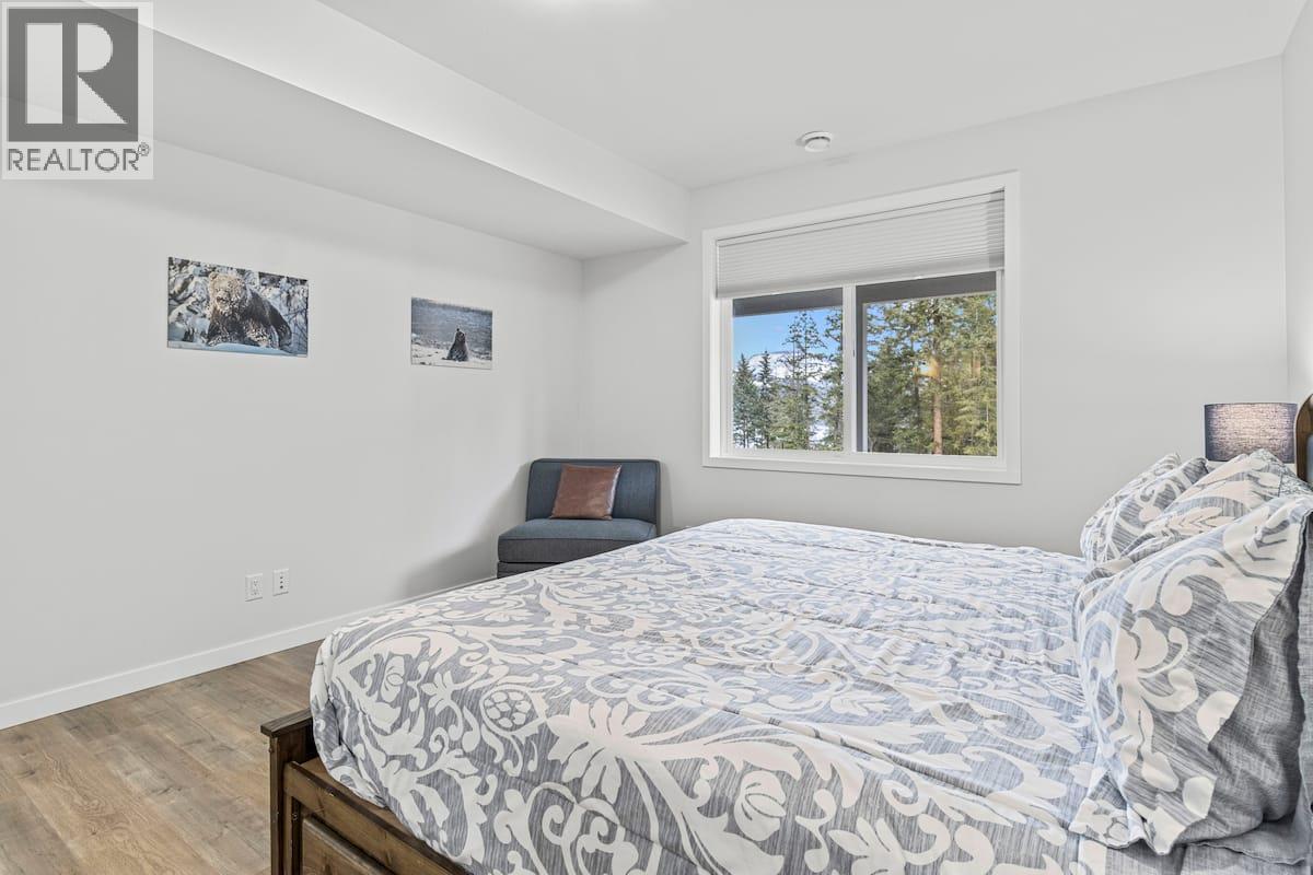 Bedroom #4 is in basement - 3040 Cedar Drive, Blind Bay, BC - Indoor Photo Showing Bedroom