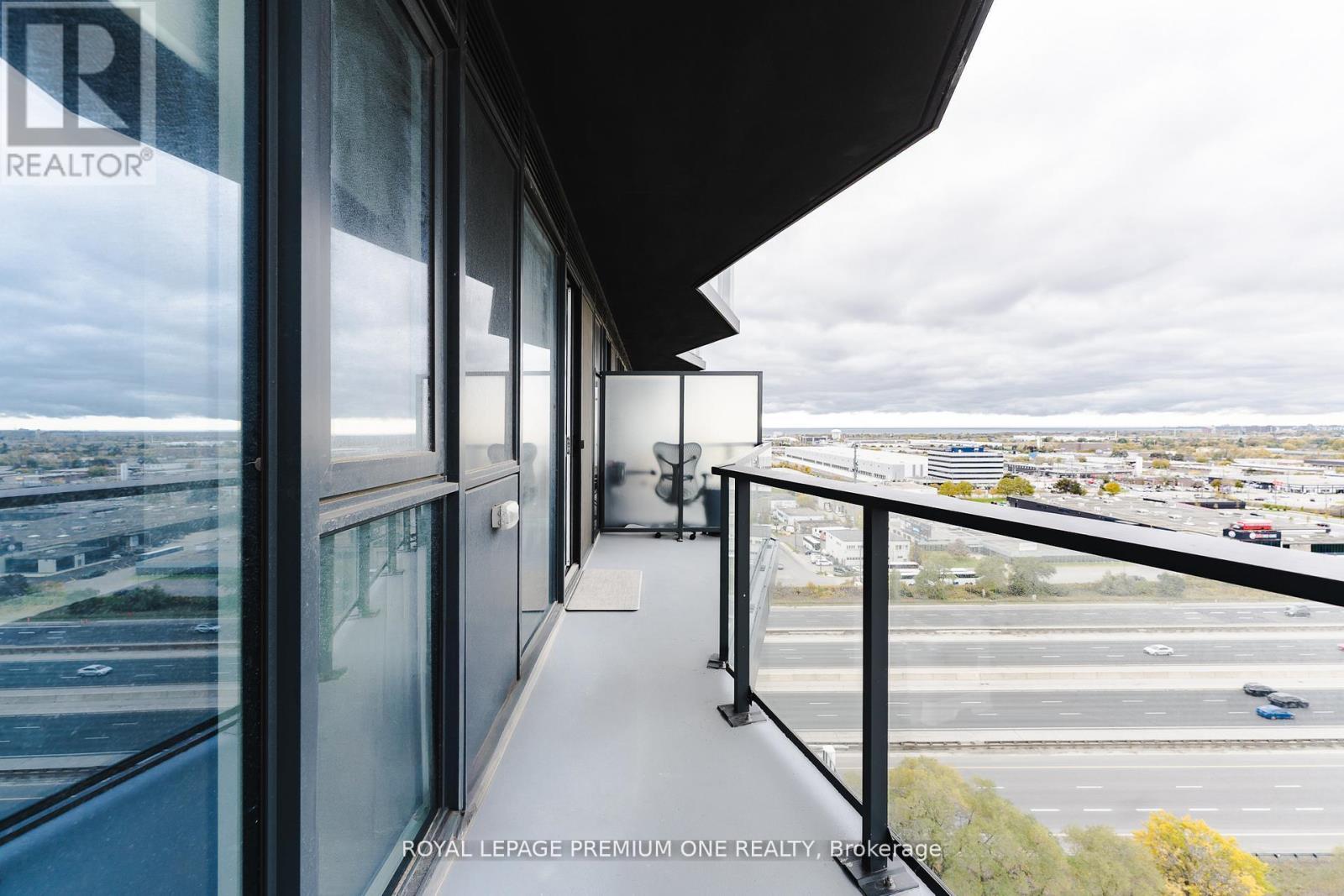 1402 - 36 Zorra Street, Toronto, ON - Outdoor With Balcony With View With Exterior