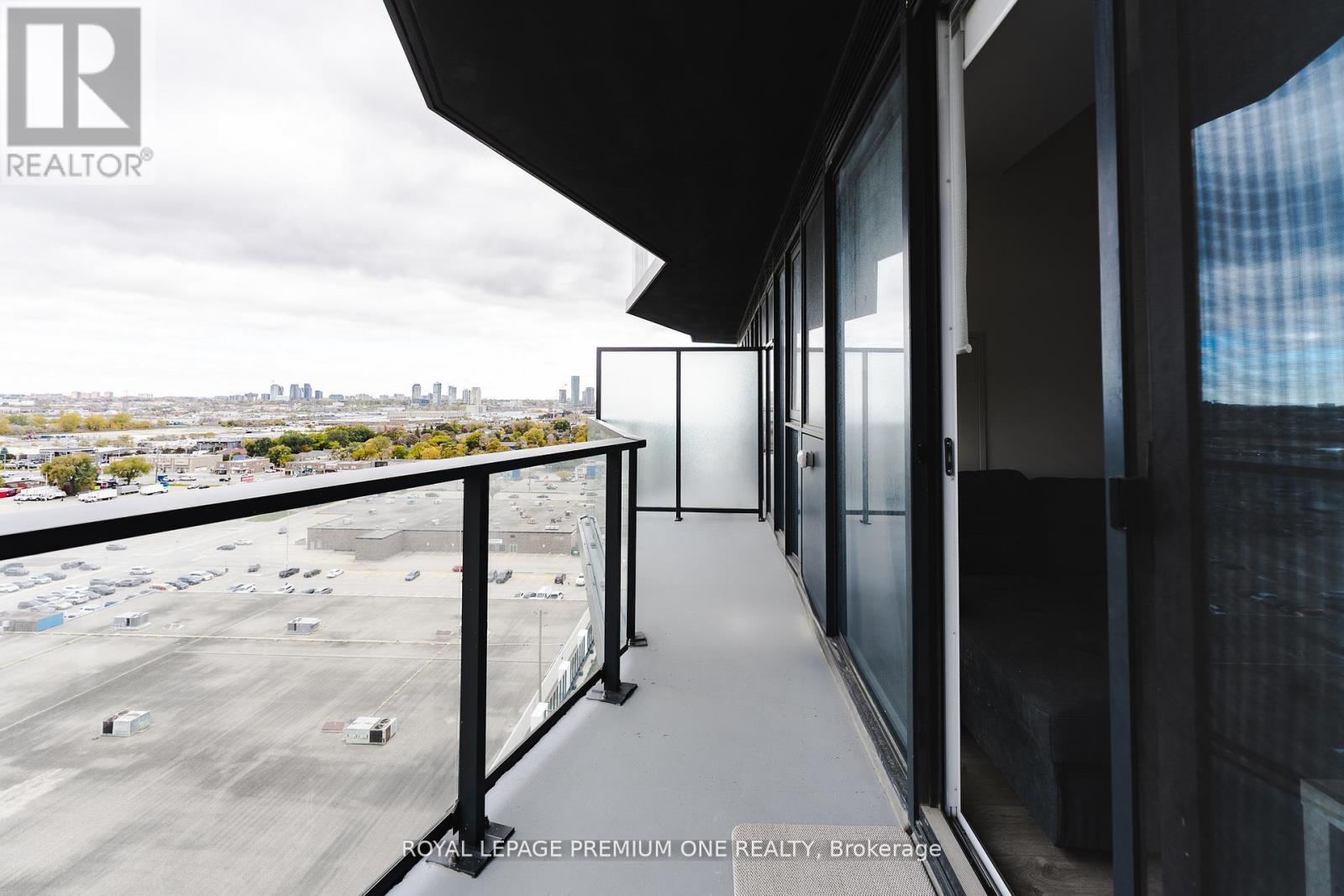 1402 - 36 Zorra Street, Toronto, ON - Outdoor With Balcony With View With Exterior