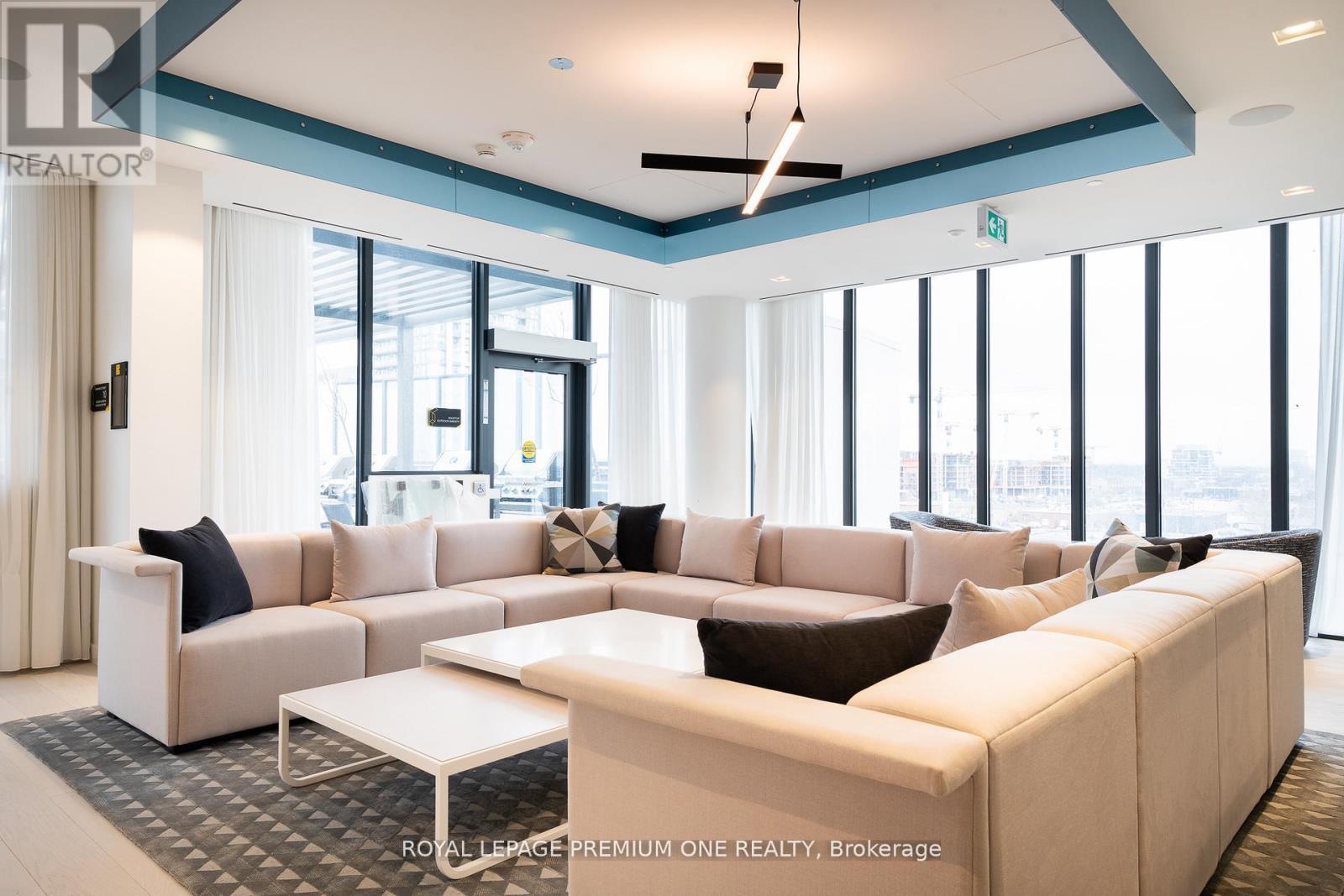 1402 - 36 Zorra Street, Toronto, ON - Indoor Photo Showing Living Room