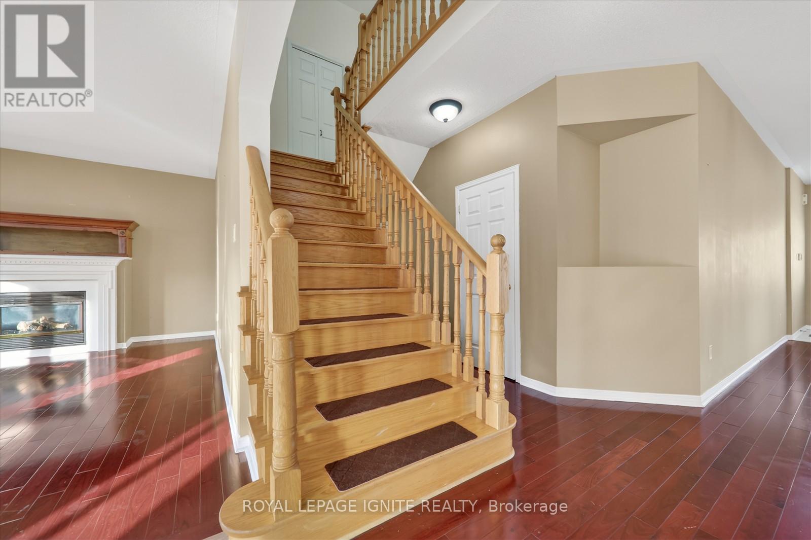 Main - 26 Rushworth Drive, Ajax, ON - Indoor Photo Showing Other Room With Fireplace