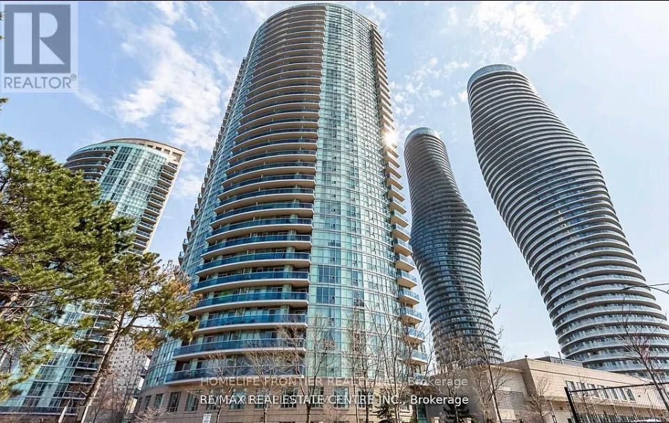 2607 - 80 Absolute Avenue, Mississauga, ON - Outdoor With Balcony With Facade