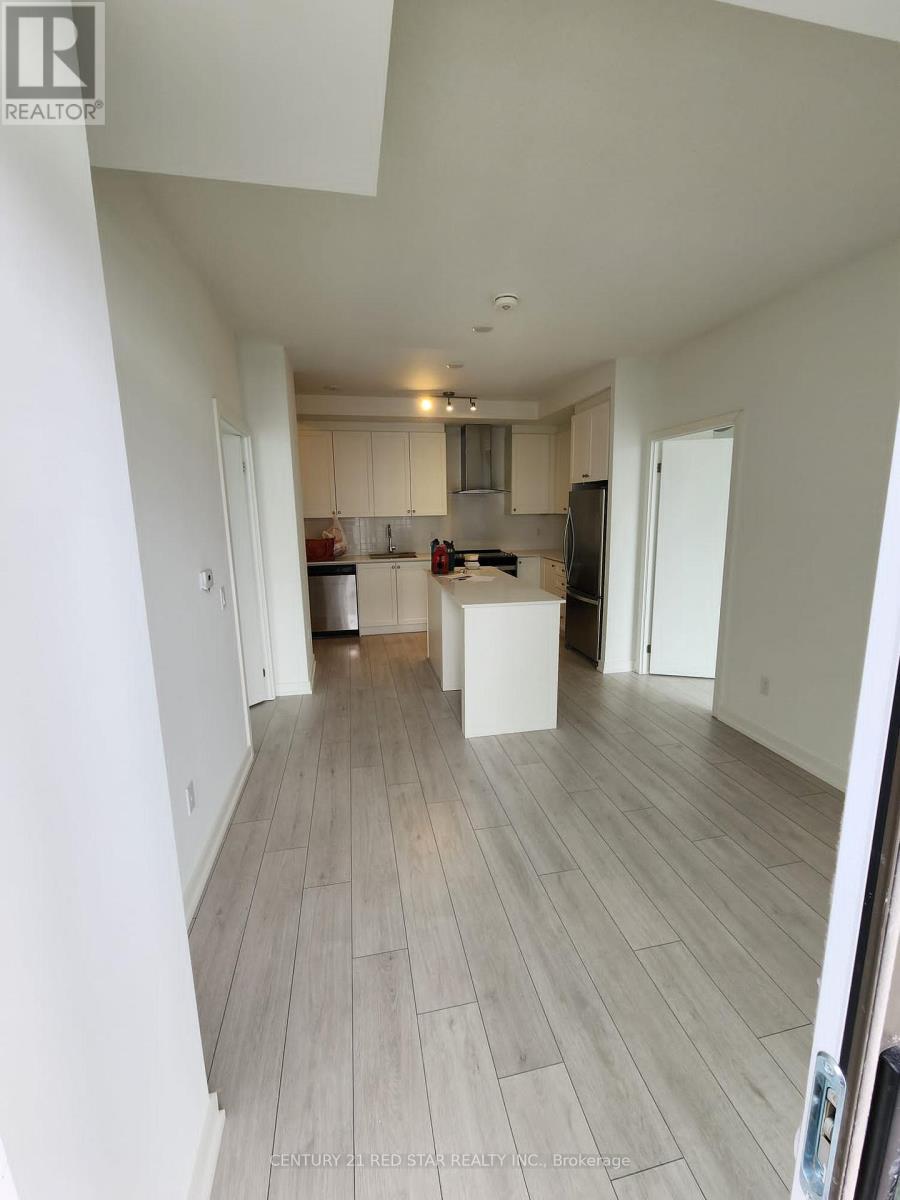 601 - 55 Duke Street W, Kitchener, ON - Indoor Photo Showing Kitchen
