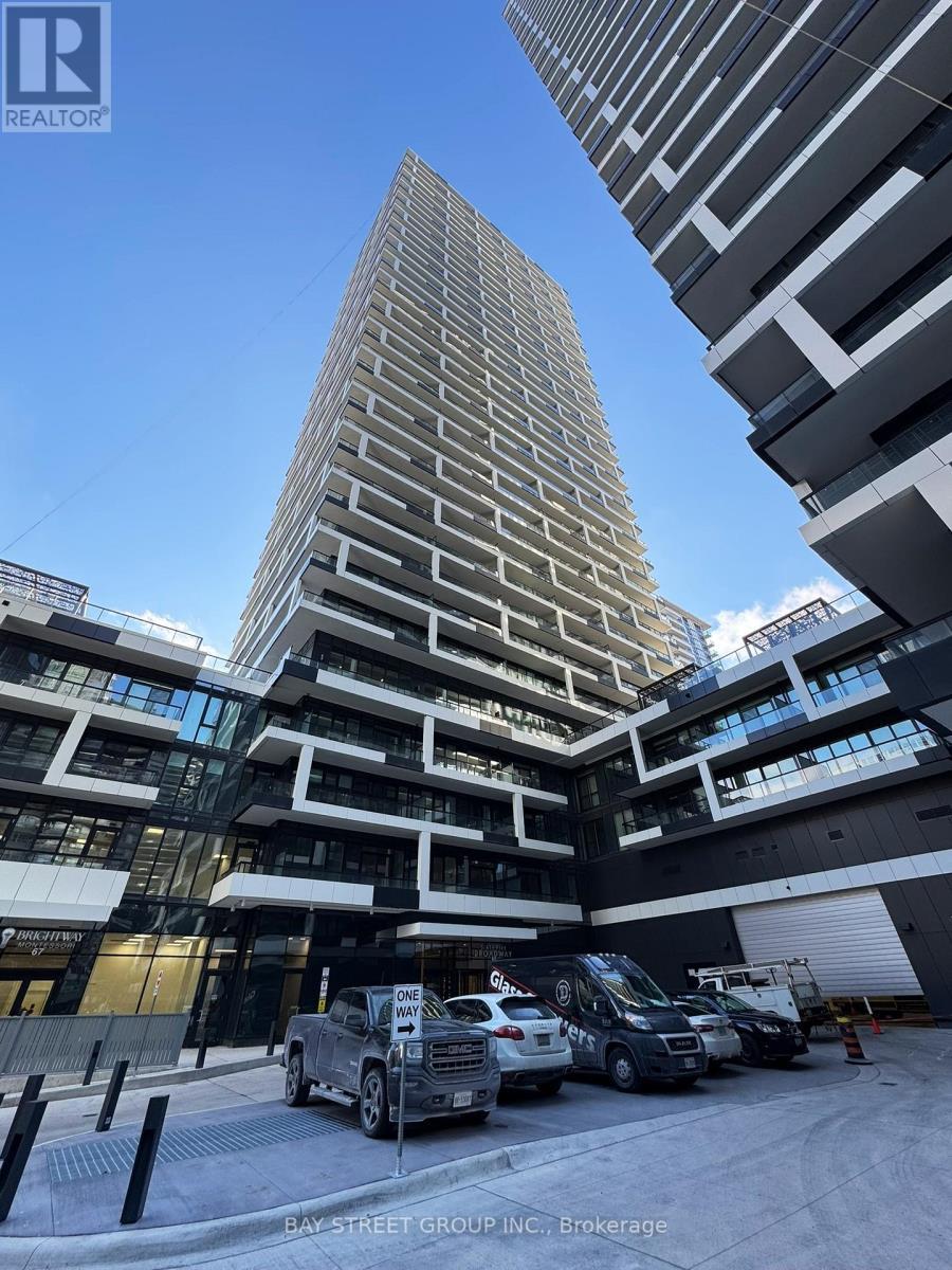 1109 - 65 Broadway Avenue, Toronto, ON - Outdoor With Balcony With Facade