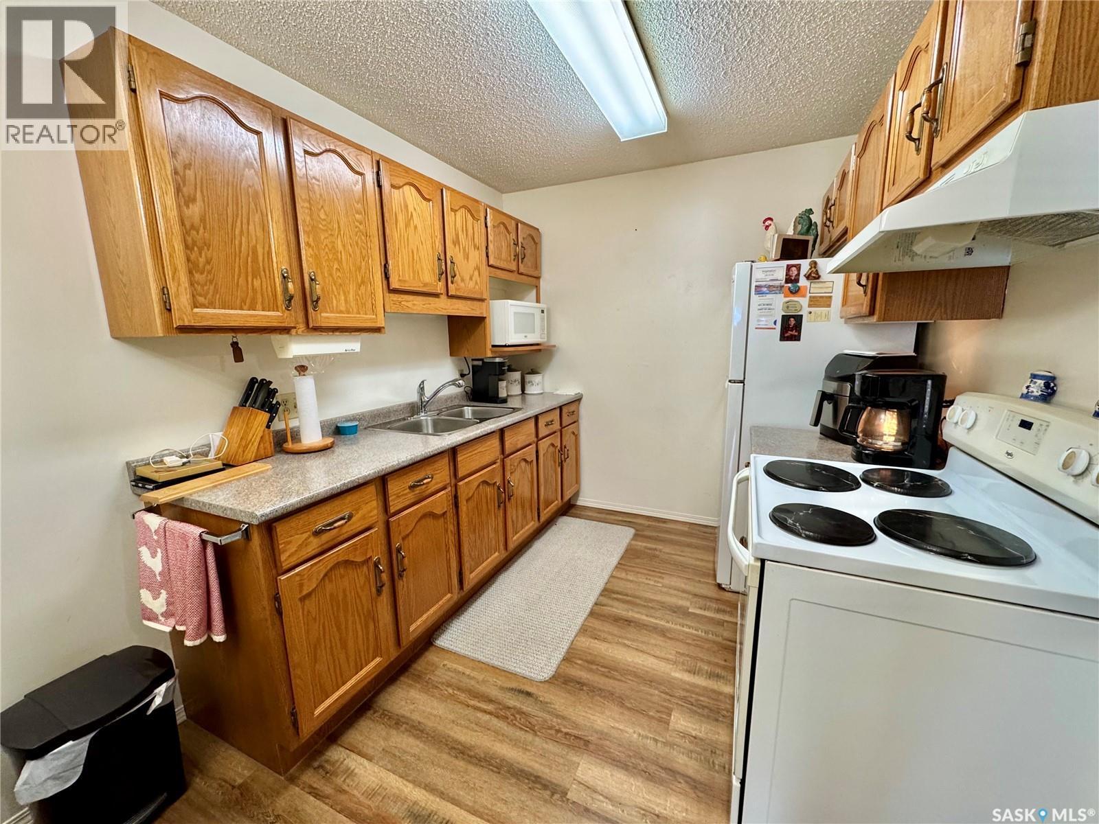 203 66 19Th Street W, Prince Albert, SK - Indoor Photo Showing Kitchen With Double Sink