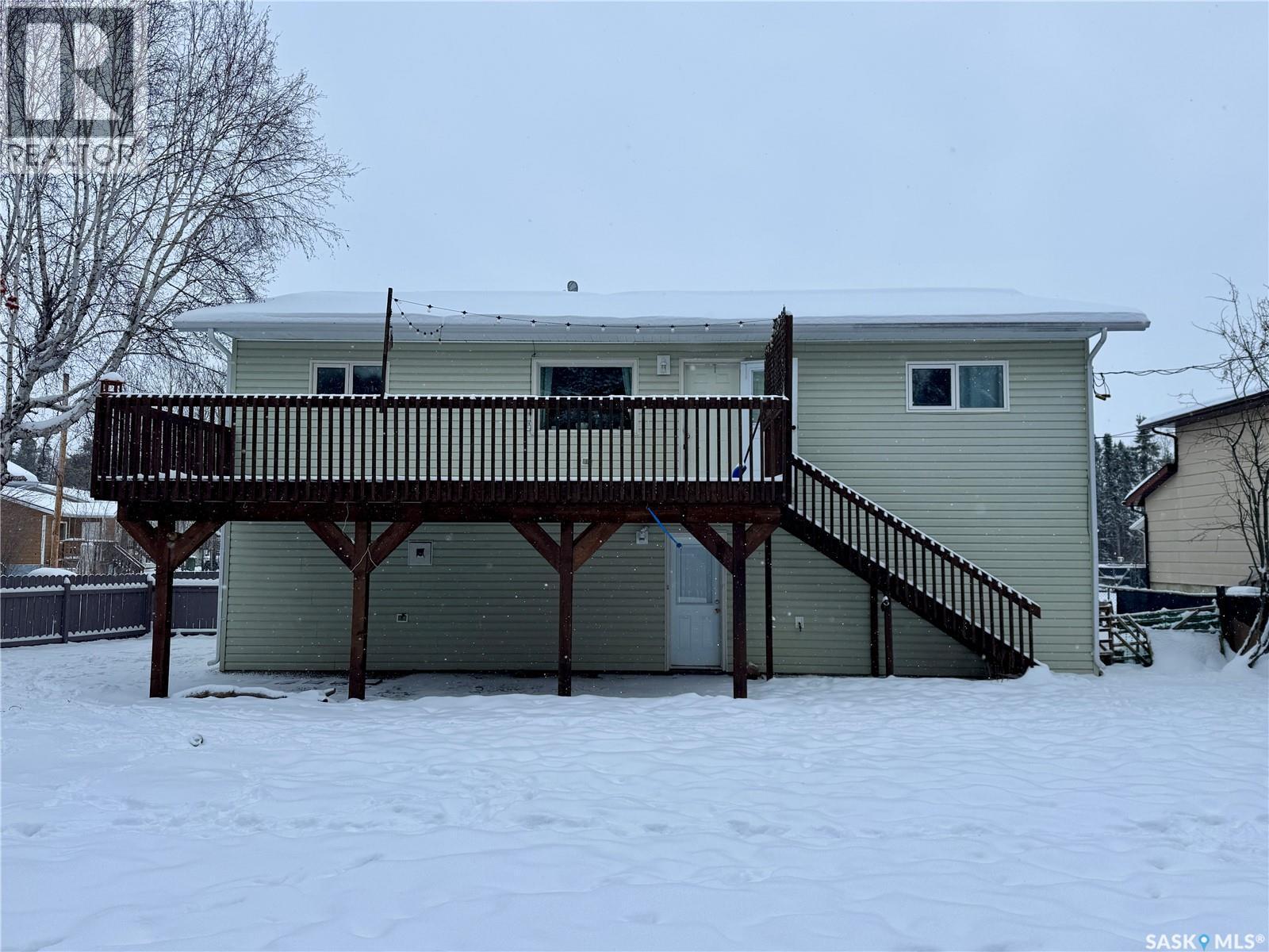 928 Quandt Crescent, La Ronge, SK - Outdoor With Deck Patio Veranda With Exterior