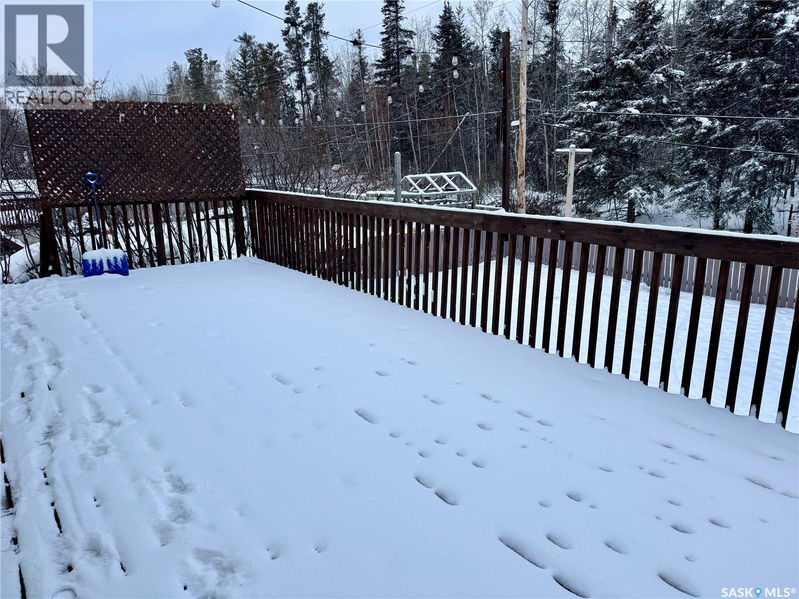 928 Quandt Crescent, La Ronge, SK - Outdoor With Deck Patio Veranda