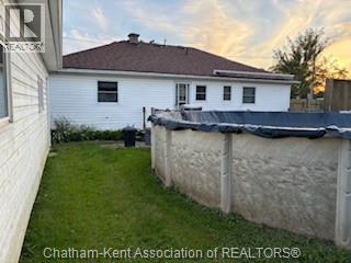 21035 Queen Street, Charing Cross, ON - Outdoor With Above Ground Pool