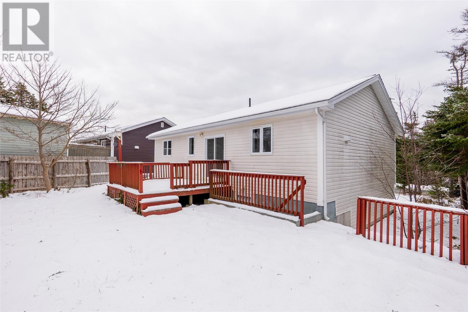 44 Western Gully Road, Portugal Cove, NL - Outdoor With Deck Patio Veranda With Exterior