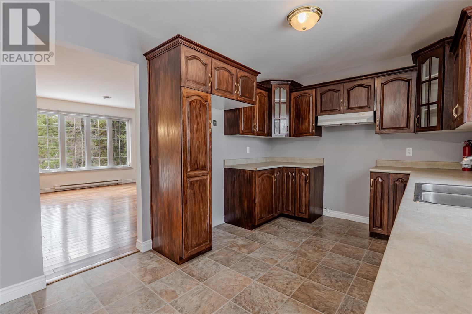 44 Western Gully Road, Portugal Cove, NL - Indoor Photo Showing Kitchen With Double Sink