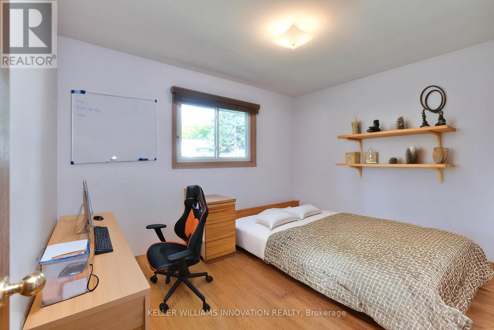 virtually staged - 406 Franklin Street N, Kitchener, ON - Indoor Photo Showing Bedroom