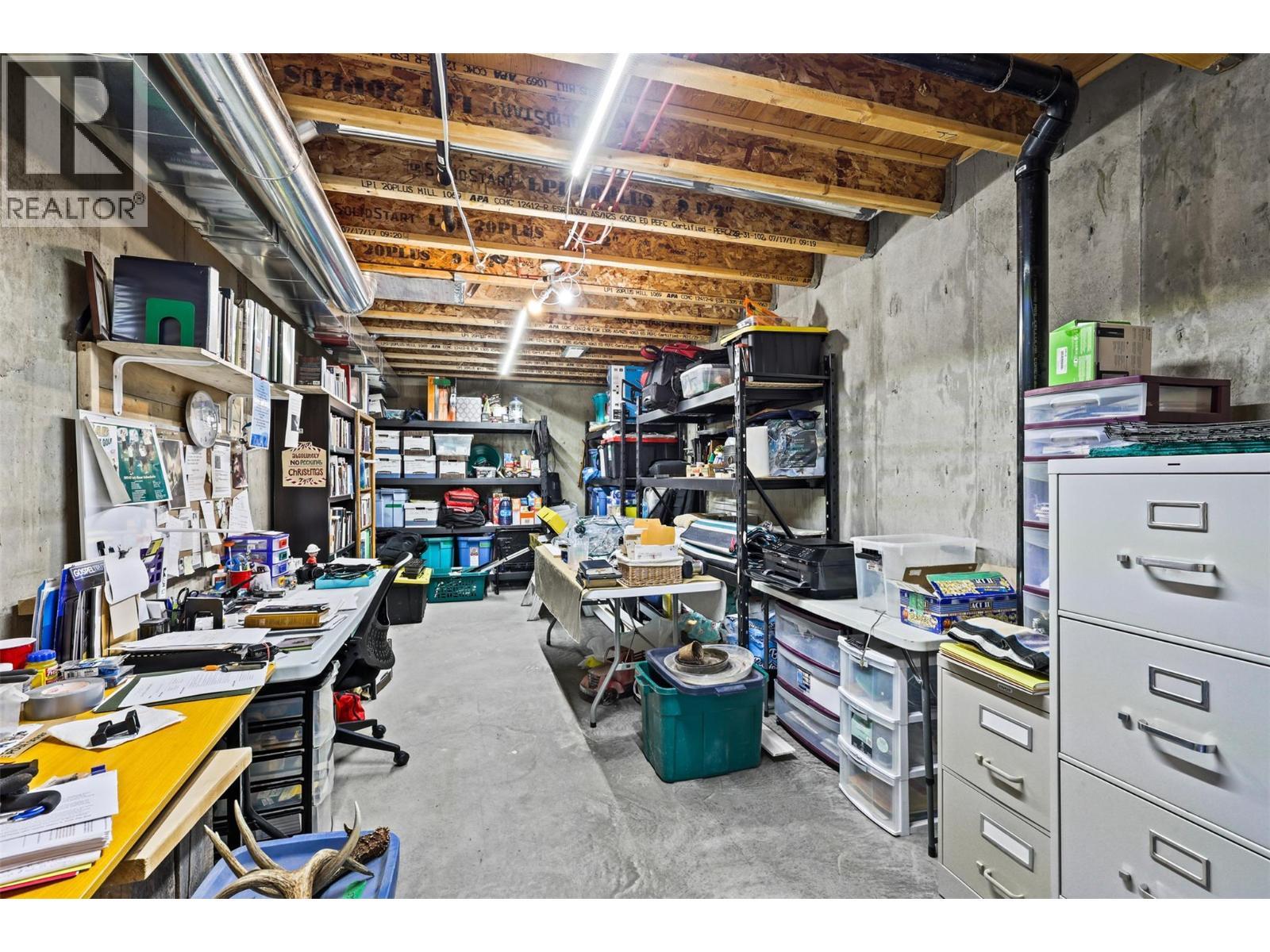 641 Shuswap Road E Unit# 109, Kamloops, BC - Indoor Photo Showing Basement