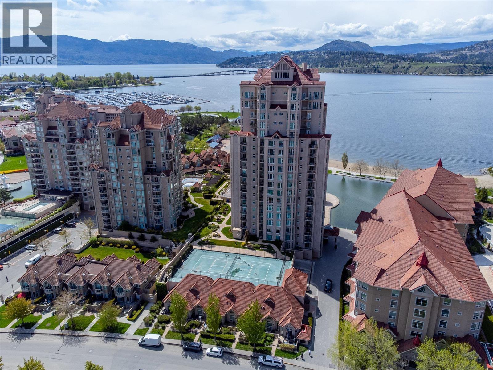 1128 Sunset Drive Unit# 401, Kelowna, BC - Outdoor With Body Of Water With View