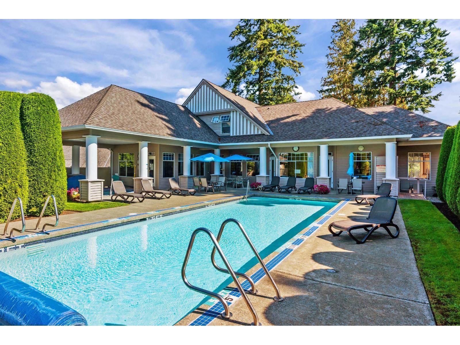 54 2533 152 Street, Surrey, BC - Outdoor With In Ground Pool With Deck Patio Veranda