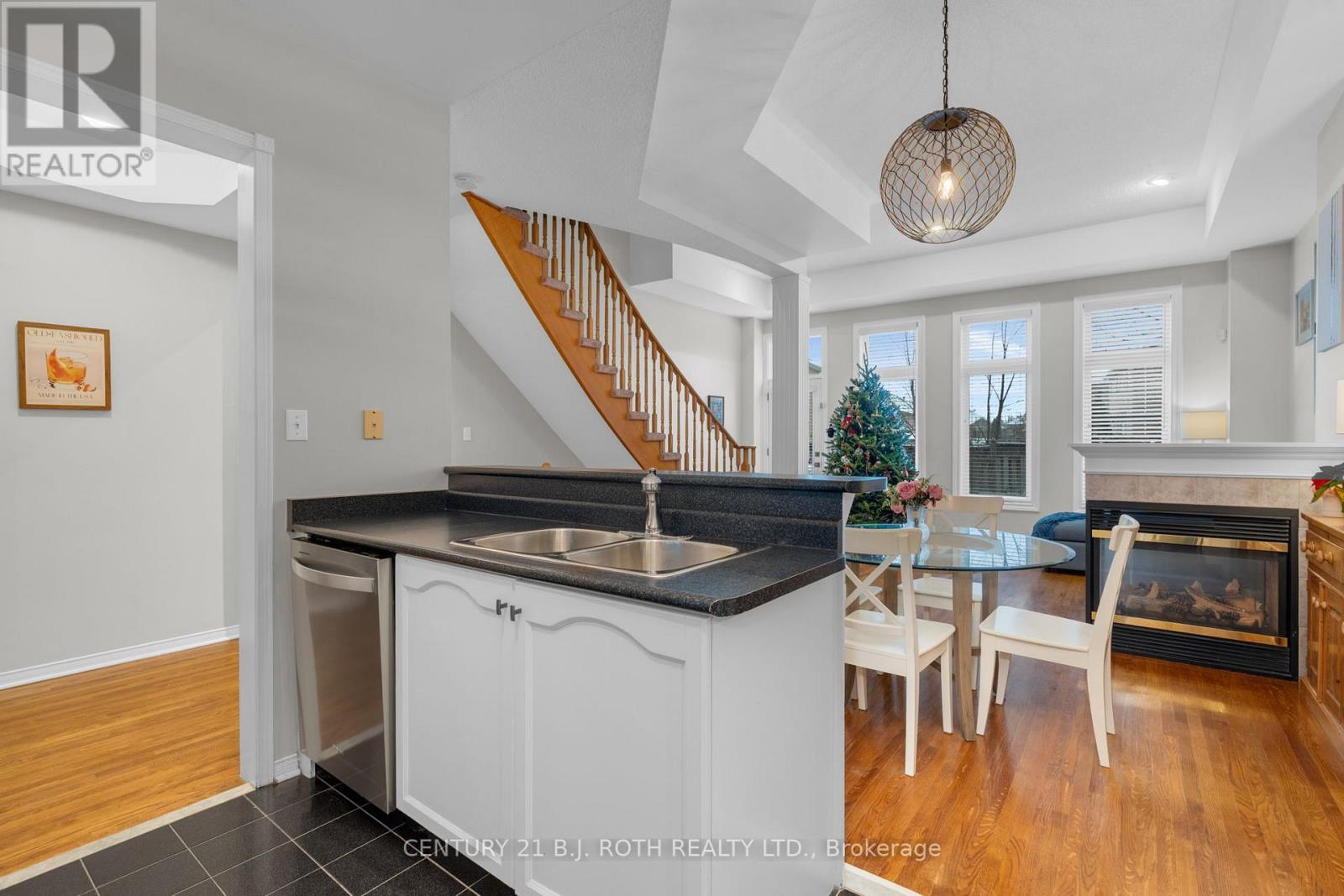 1987 Treetop Way, Pickering, ON - Indoor With Fireplace