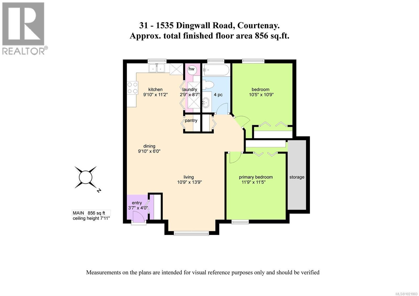 View of floor plan / room layout - 31 1535 Dingwall Rd, Courtenay, BC - Other