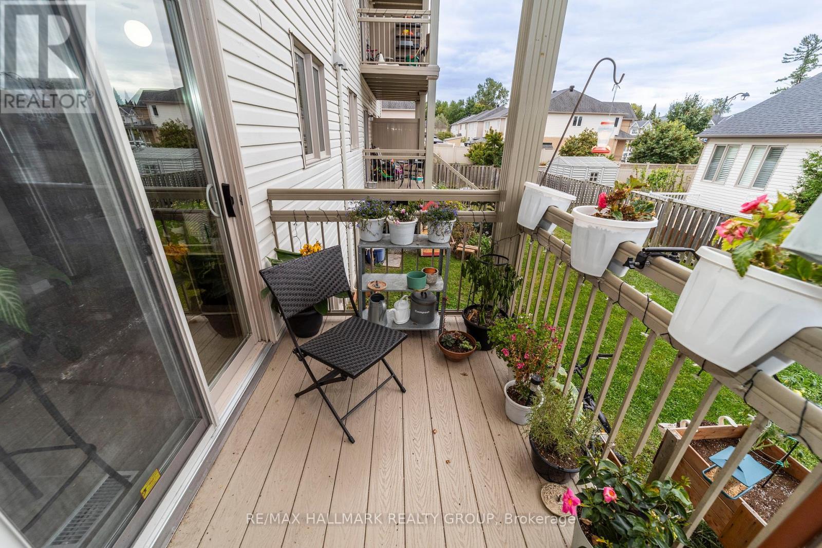 309 Galston Private, Ottawa, ON - Outdoor With Deck Patio Veranda With Exterior