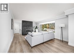 Living Room l Main Level - With gas fire place -