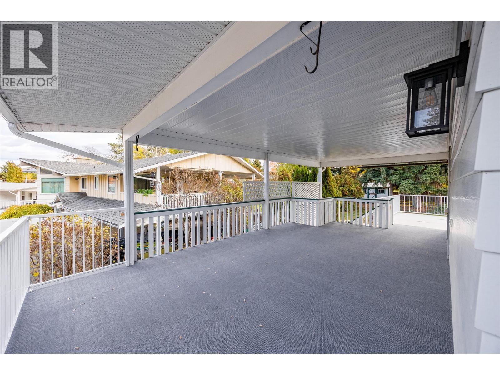 Covered Deck l Main Level - 2757 Paula Road, West Kelowna, BC - Outdoor With Exterior