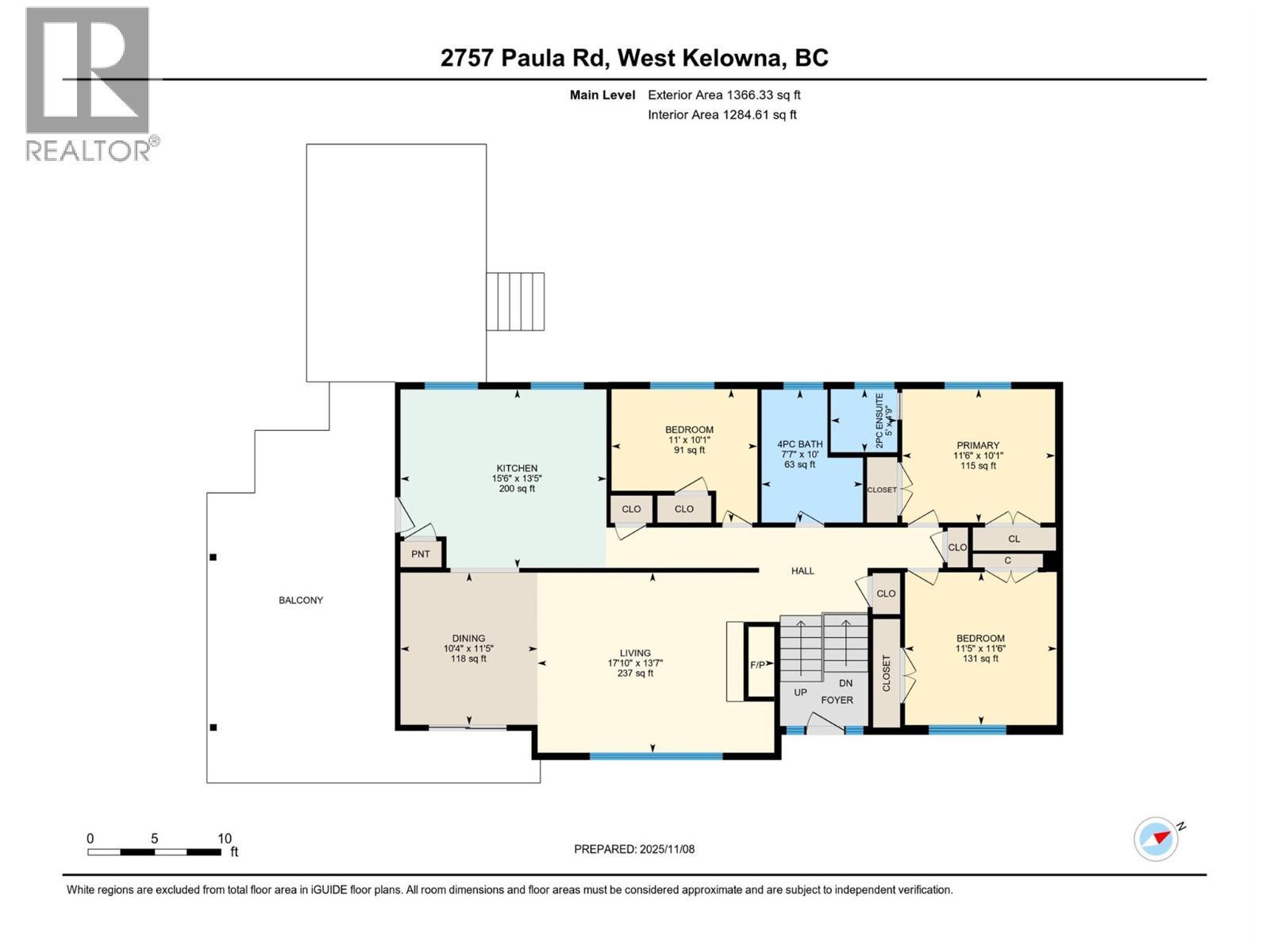 Floor Plan l Main Level - 2757 Paula Road, West Kelowna, BC - Other