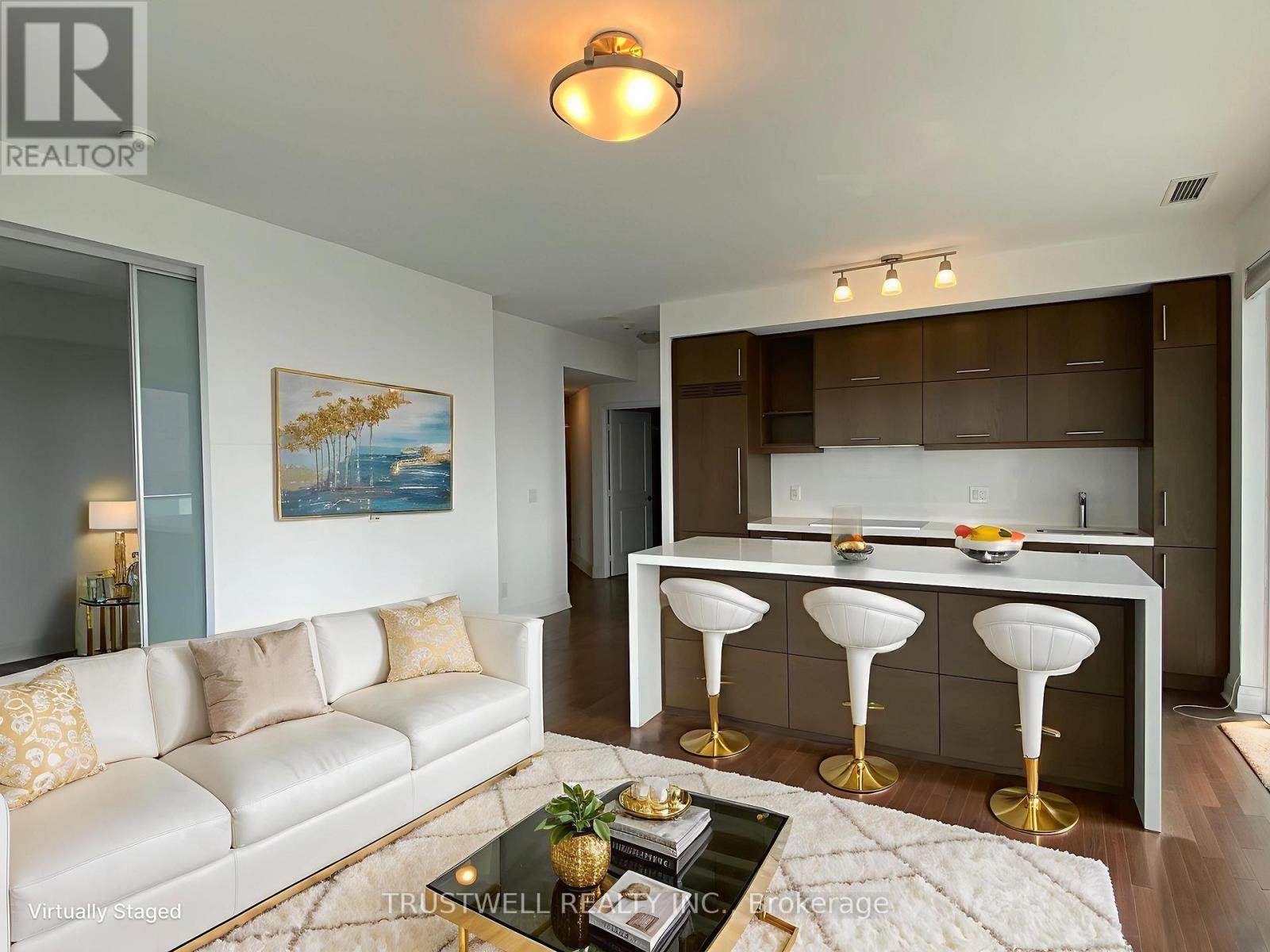 2404 - 1080 Bay Street, Toronto, ON - Indoor Photo Showing Living Room