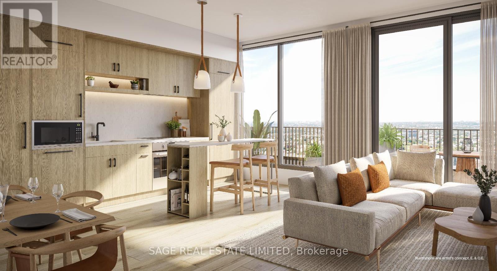1808 - 109 Erskine Avenue, Toronto, ON - Indoor Photo Showing Living Room
