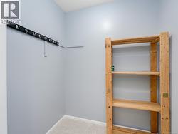 In-suite Storage or Walk in closet with carpet flooring -
