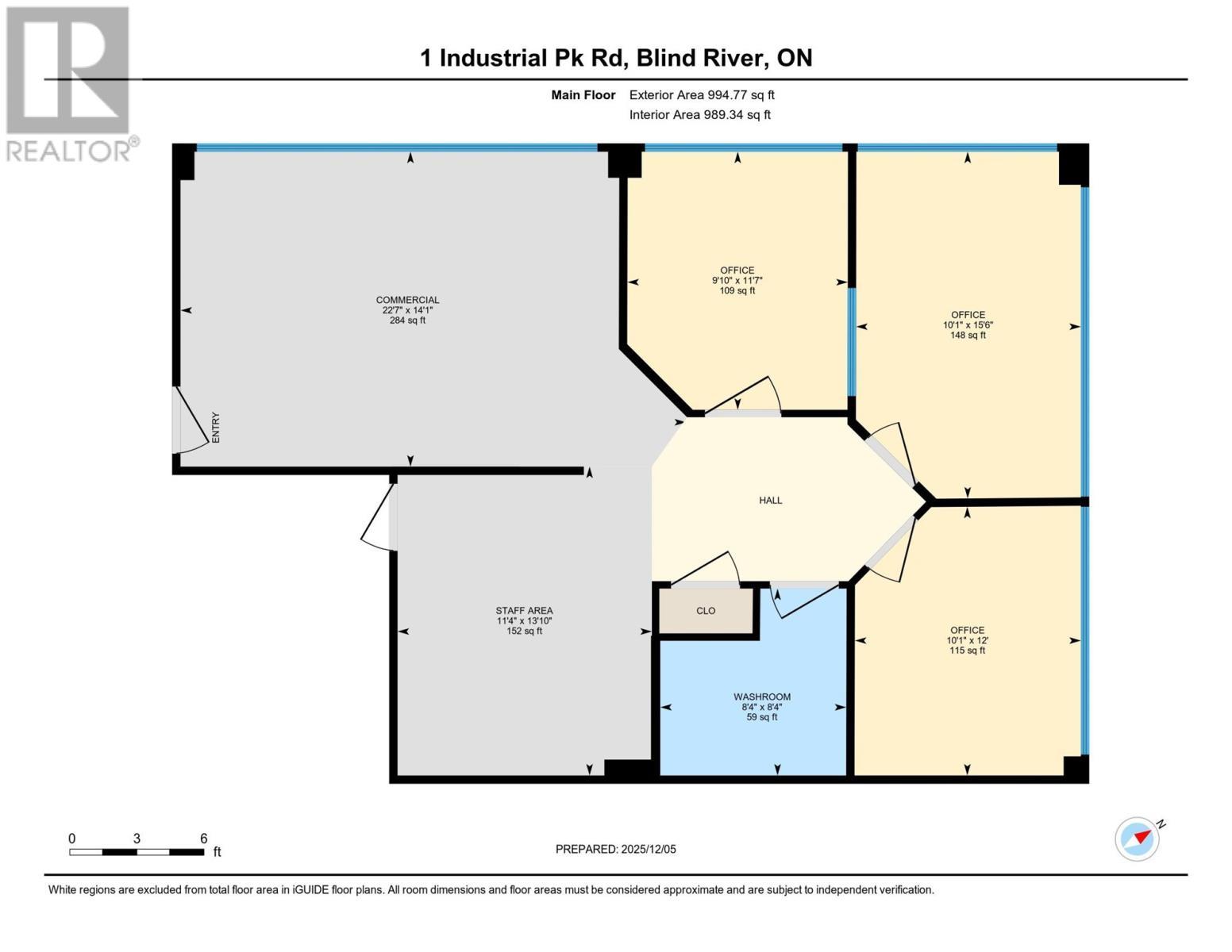 1 Industrial Park Rd E # 100, Blind River, ON
