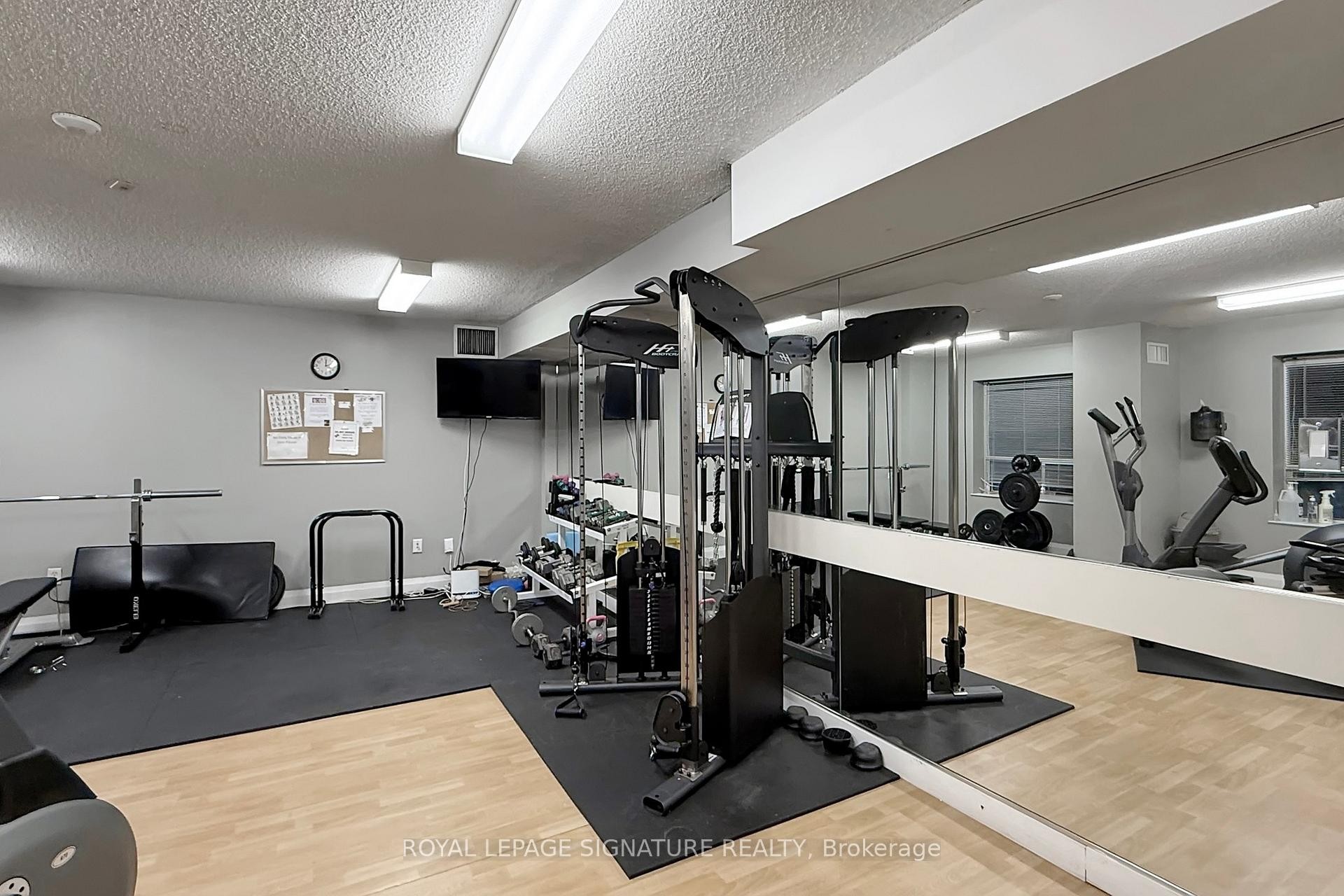 205-300 Balliol Street, Toronto, ON - Indoor Photo Showing Gym Room