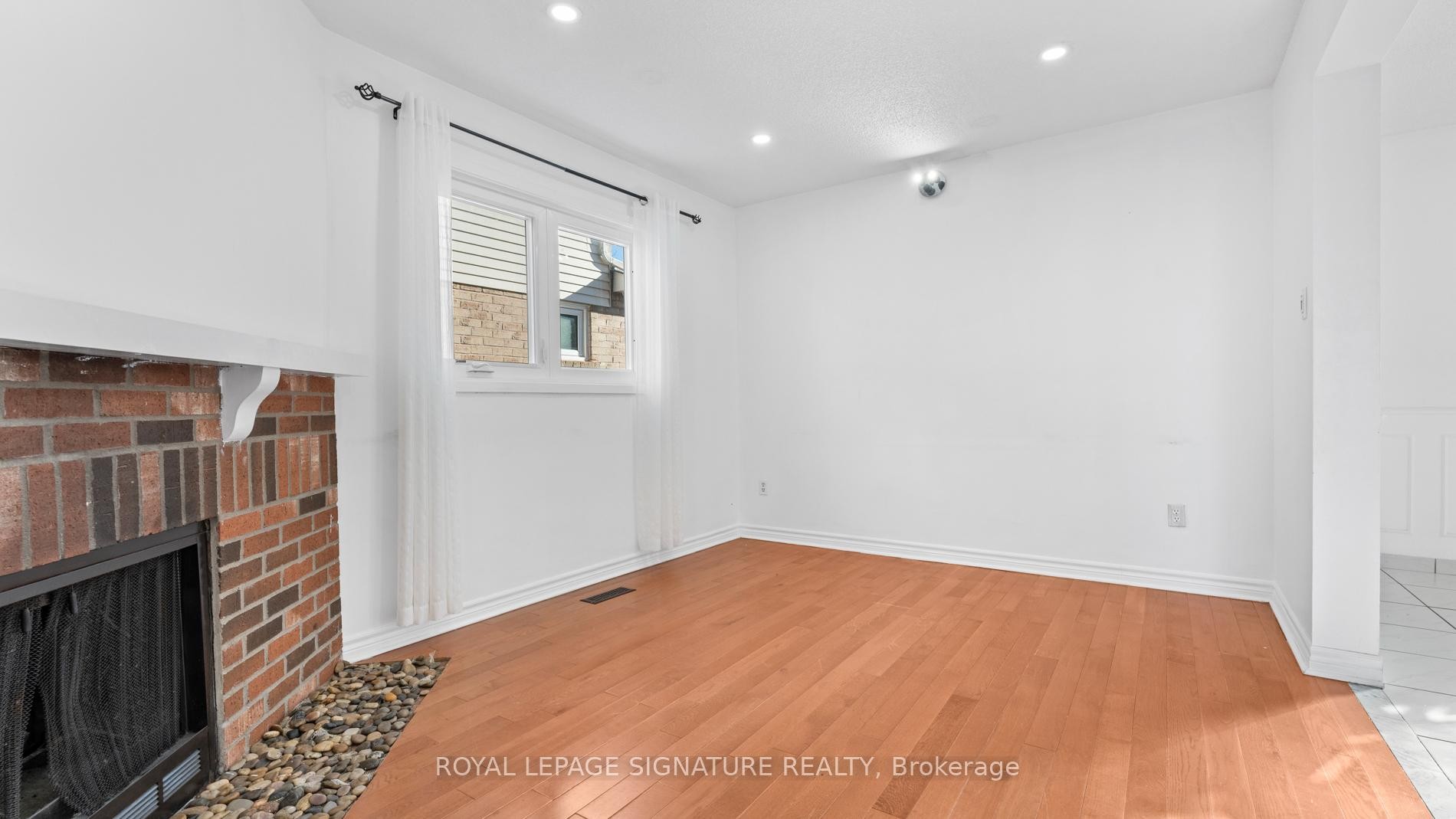 18 Charlton Crescent, Ajax, ON - Indoor Photo Showing Other Room With Fireplace