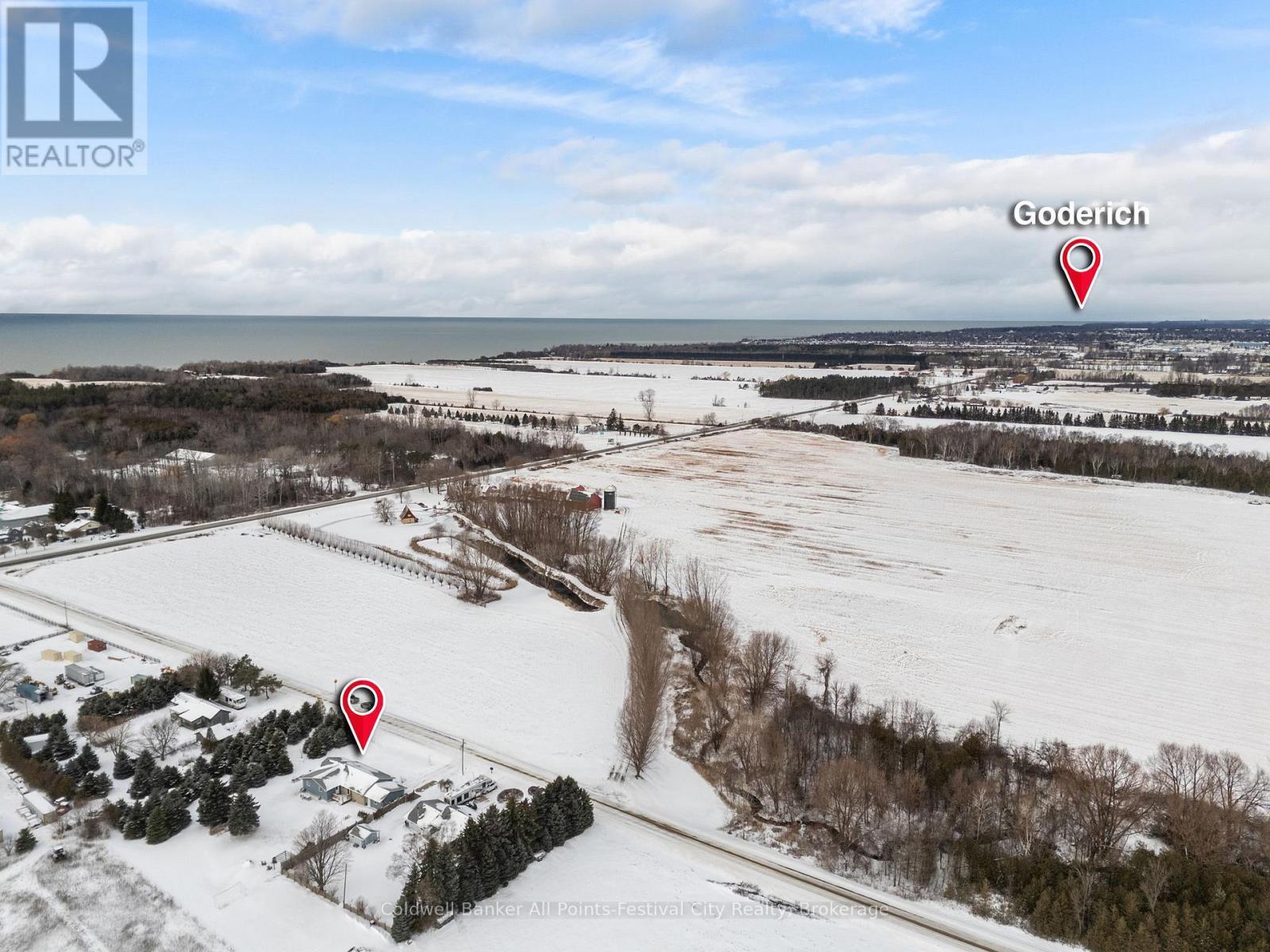 34889 Black'S Point Road, Central Huron (Goderich), ON - Outdoor With View
