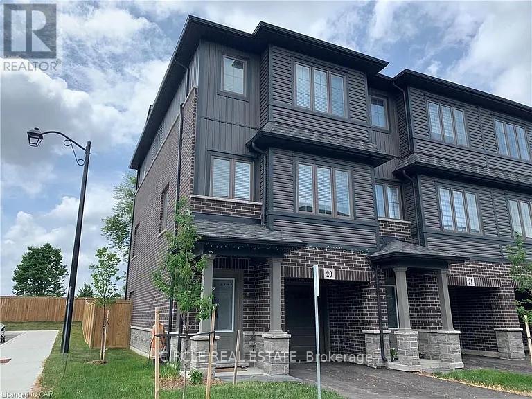 20 - 124 Compass Trail, Cambridge, ON - Outdoor With Facade