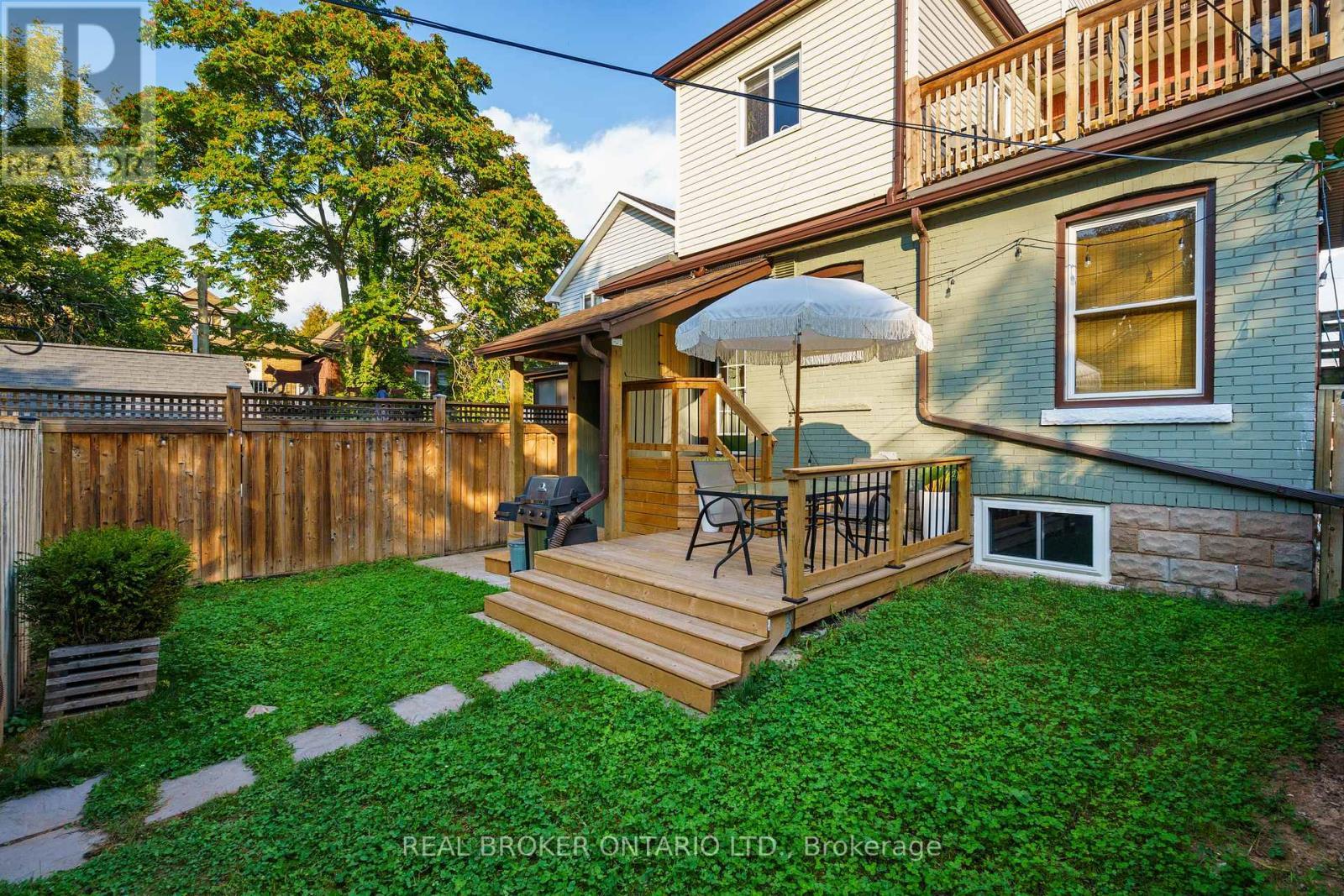 202 Prospect Street S, Hamilton, ON - Outdoor With Deck Patio Veranda With Exterior