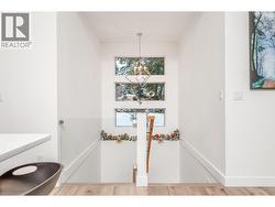 Stairway to lower level -