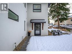 Exterior door to gym -