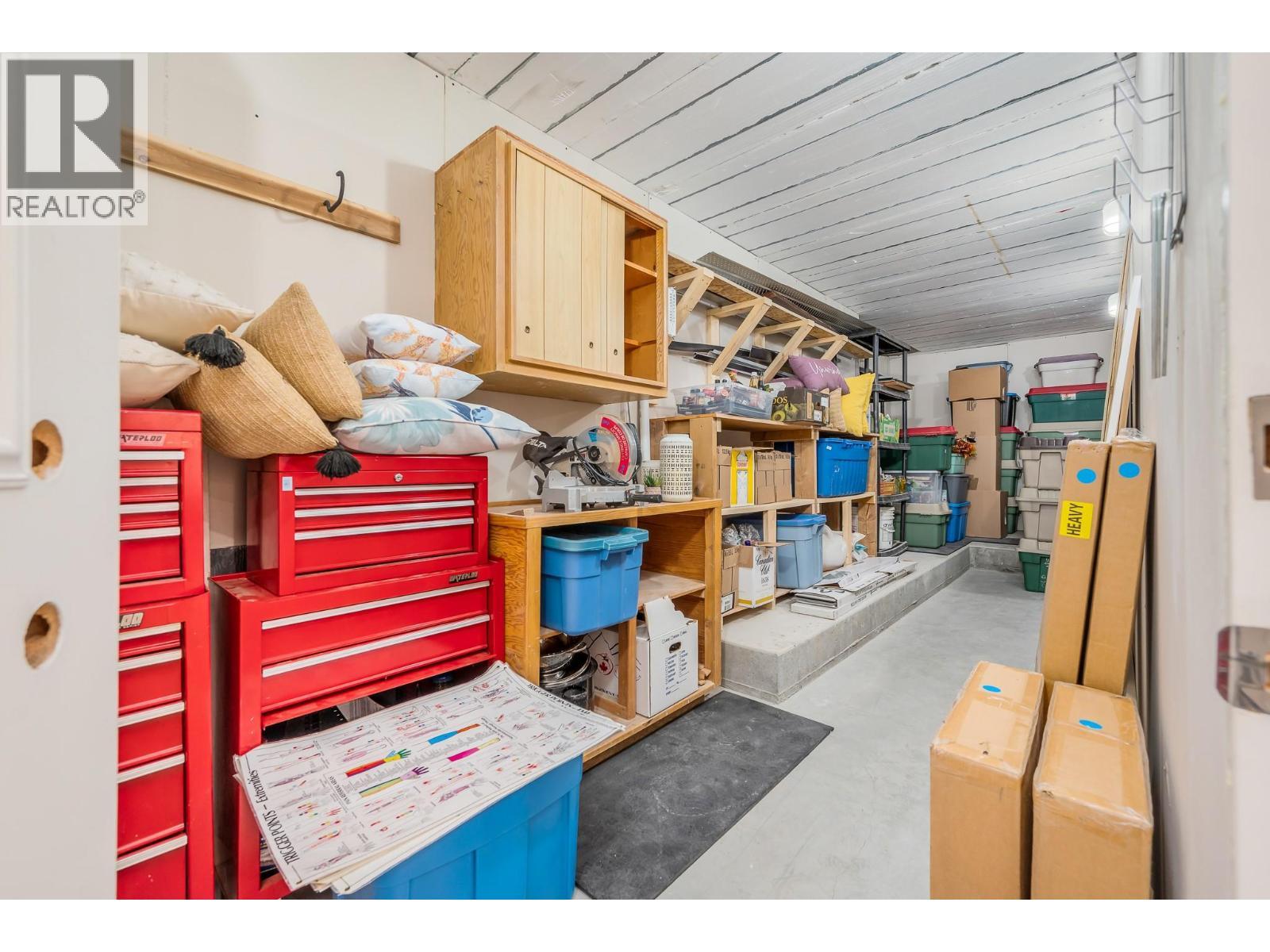 Storage next to gym under garage - 9196 Tronson Road Unit# 29, Vernon, BC - Indoor