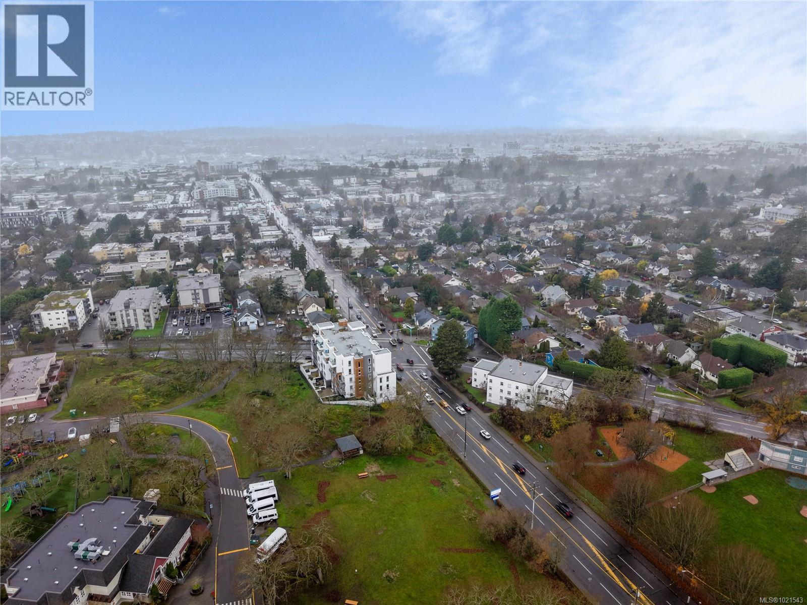 Aerial View - 1303 Hillside Ave, Victoria, BC