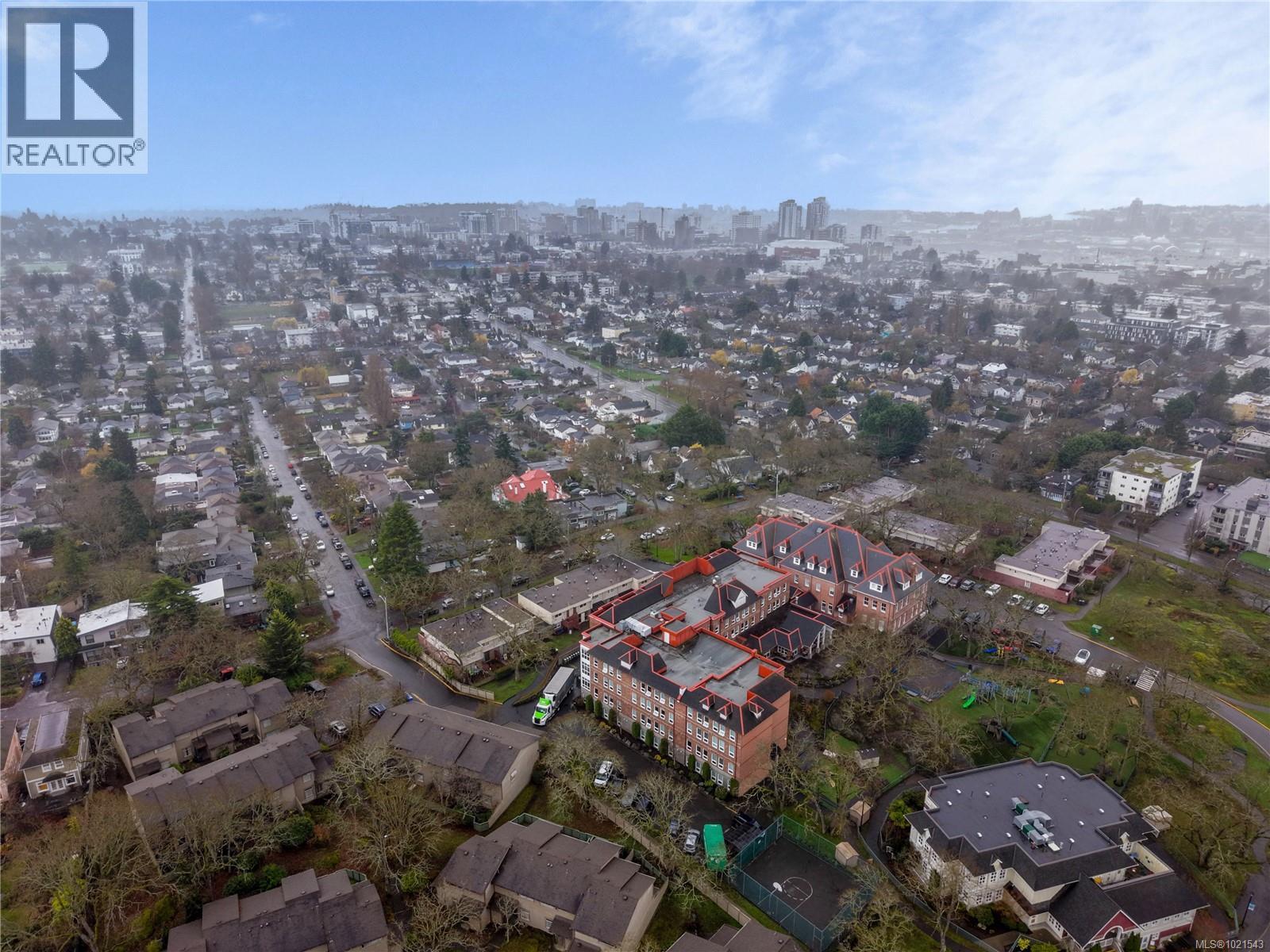 Aerial View - 1303 Hillside Ave, Victoria, BC