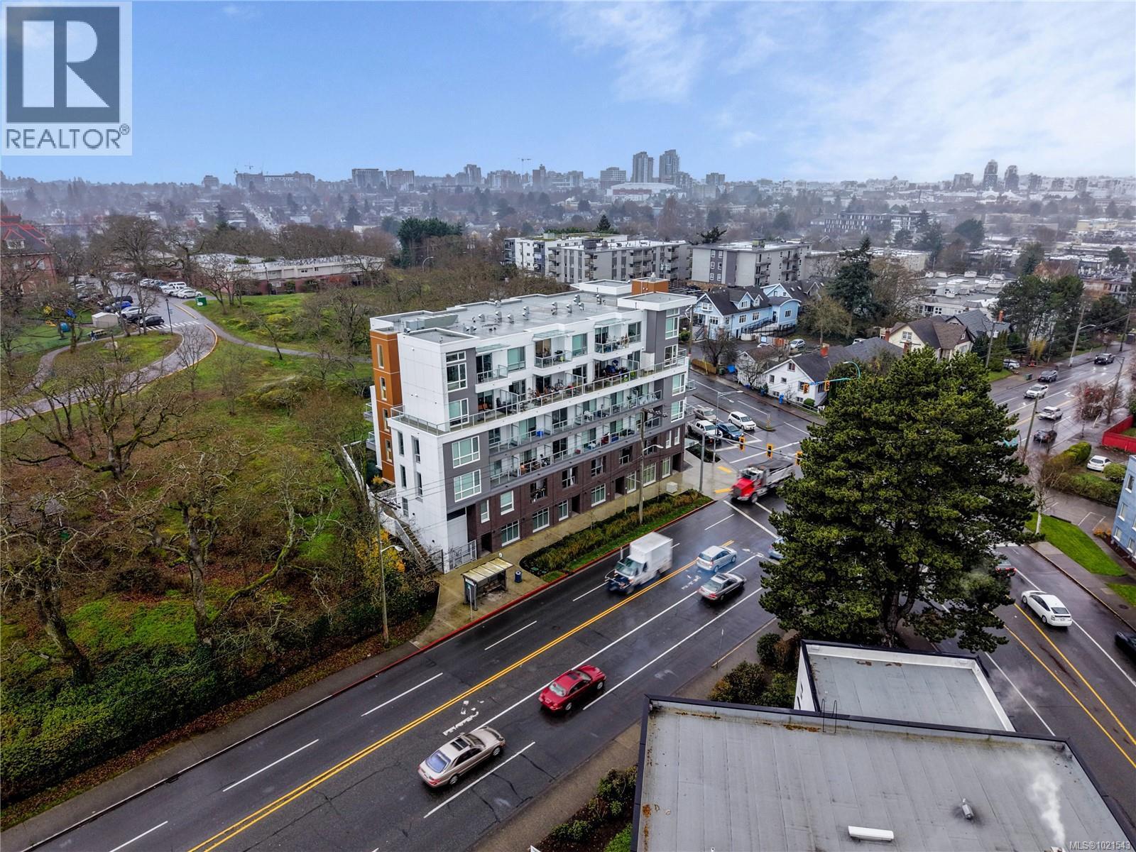 Aerial View - 1303 Hillside Ave, Victoria, BC