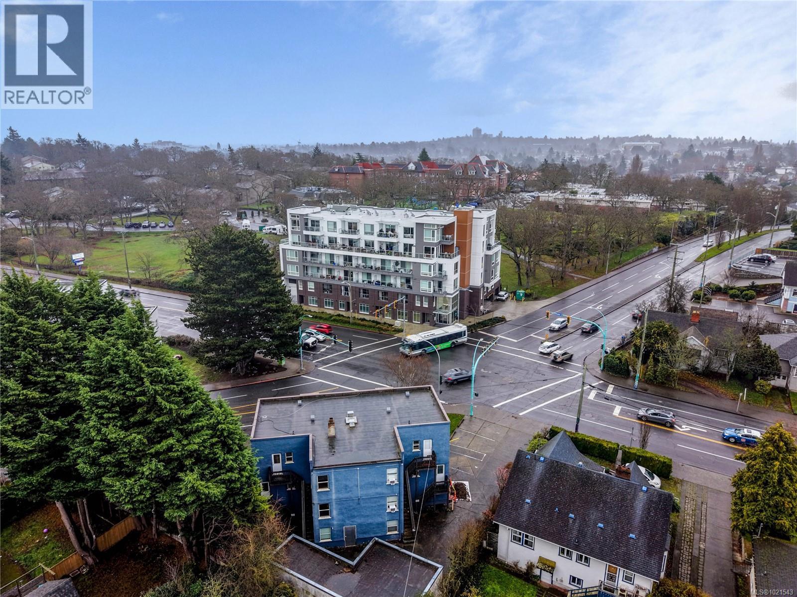 Aerial View - 1303 Hillside Ave, Victoria, BC
