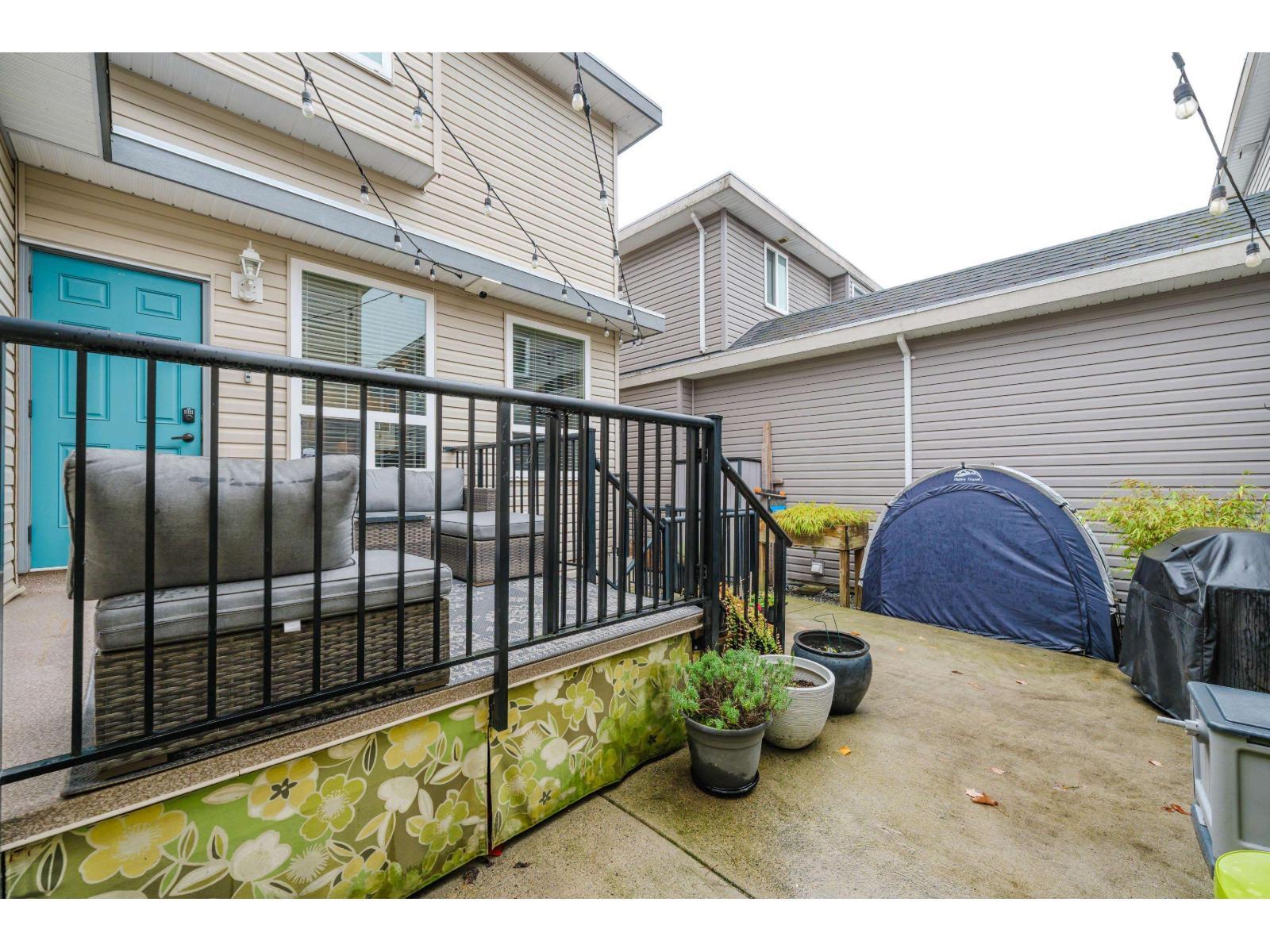 7137 196 Street, Surrey, BC - Outdoor With Deck Patio Veranda With Exterior