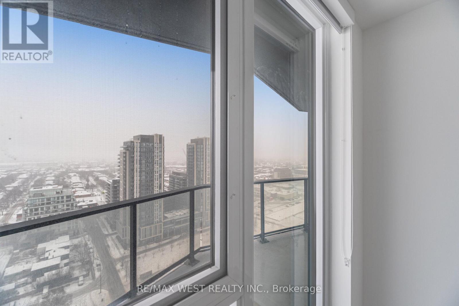 2304 - 36 Zorra Street, Toronto, ON - With Balcony With View With Exterior